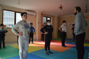Karate and Kung Fu session
